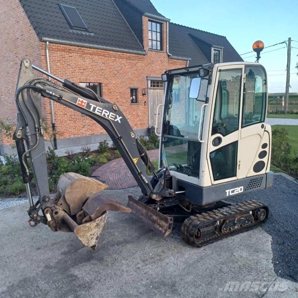 Terex TC 20 Mini kotrók < 7t