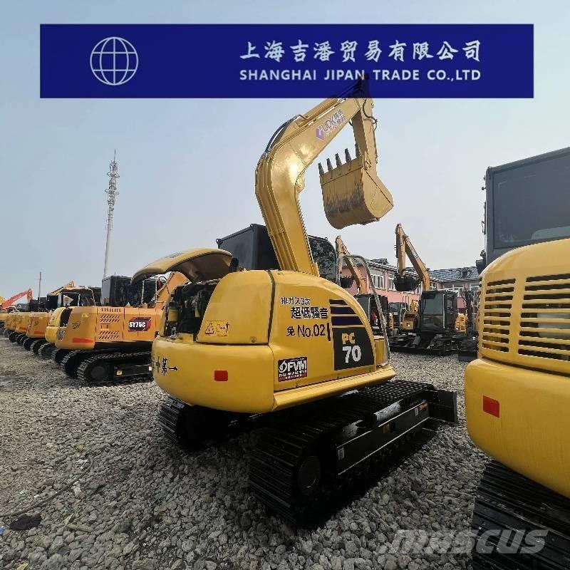 Komatsu PC 70 Mini kotrók < 7t