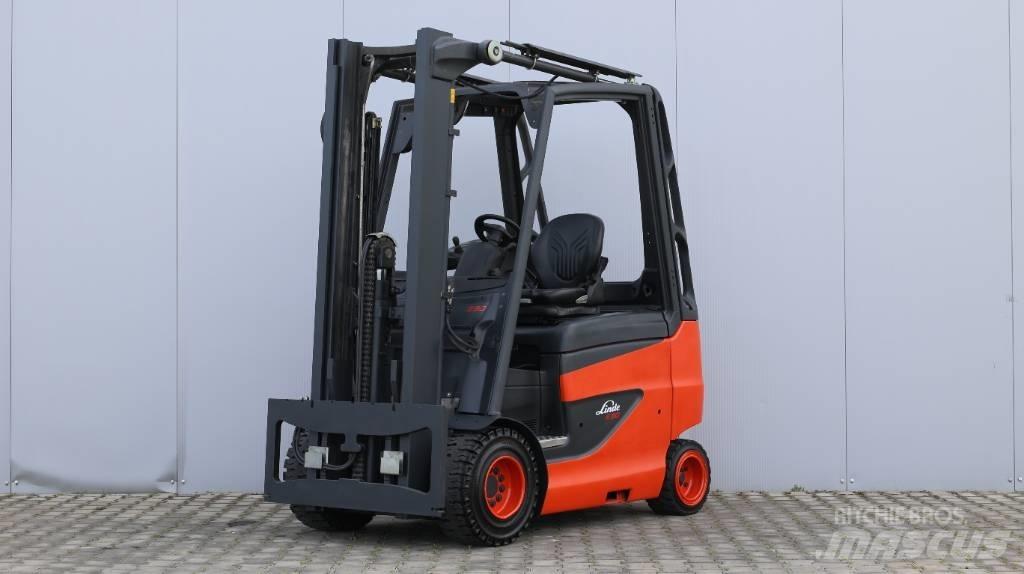 Linde E30H-01 Elektromos targoncák