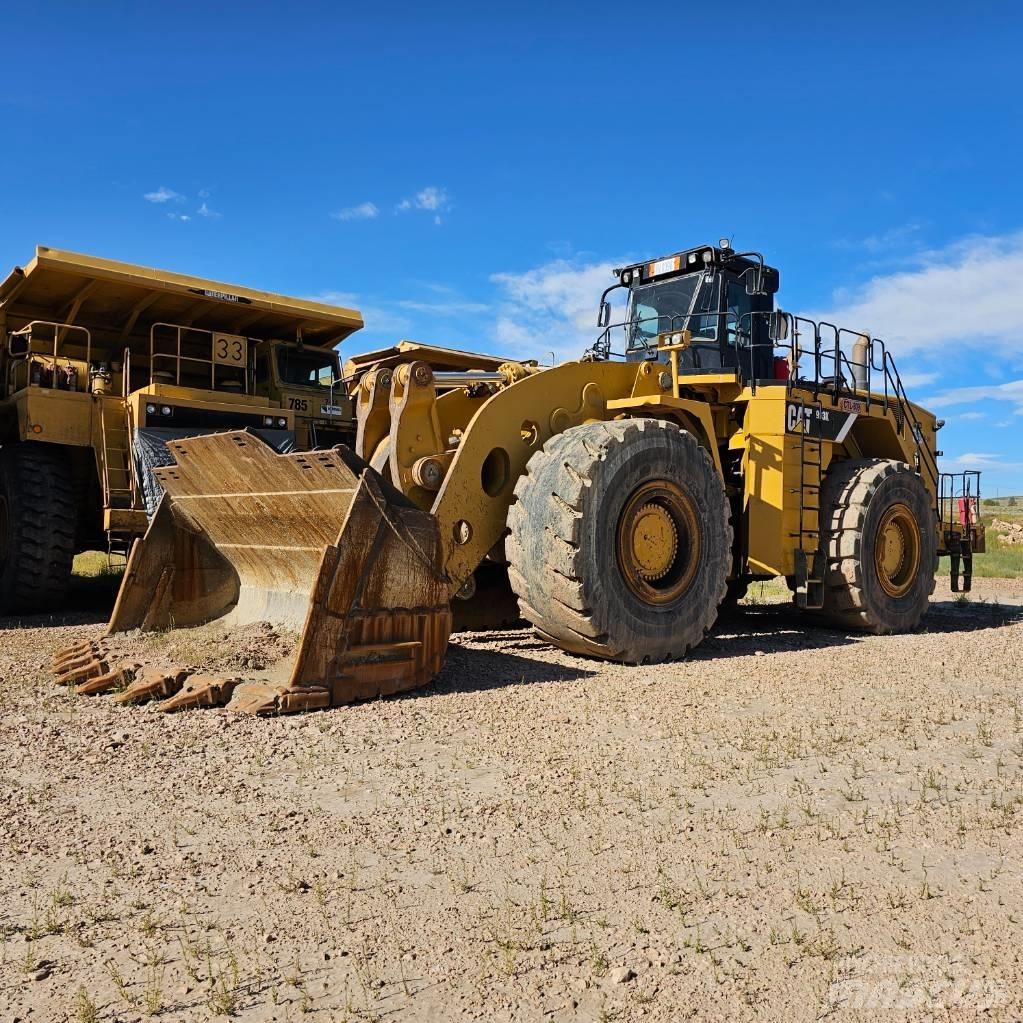 CAT 993K Gumikerekes homlokrakodók