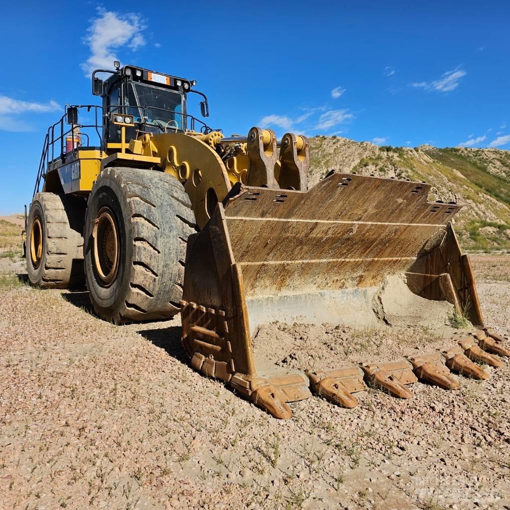 CAT 993K Gumikerekes homlokrakodók