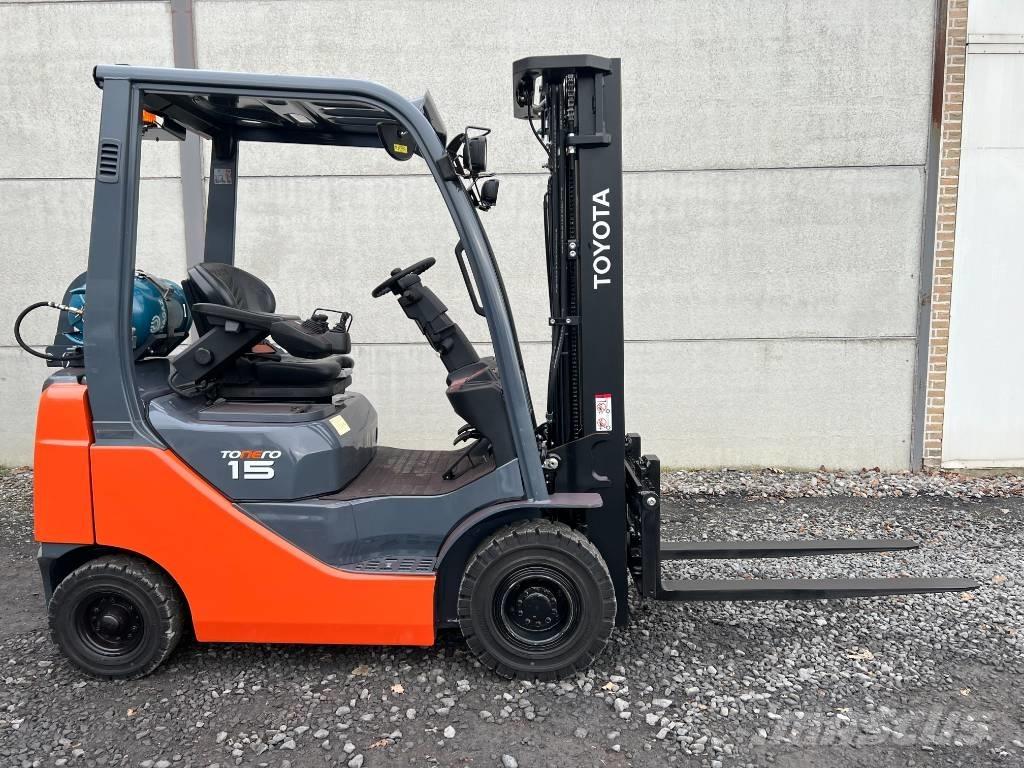 Toyota 02-8 FGF 15 Gázüzemű targoncák
