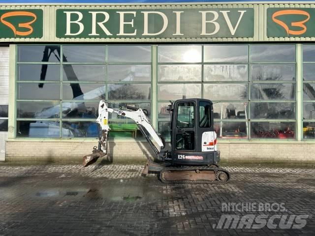 Bobcat E 26 EM Mini kotrók < 7t