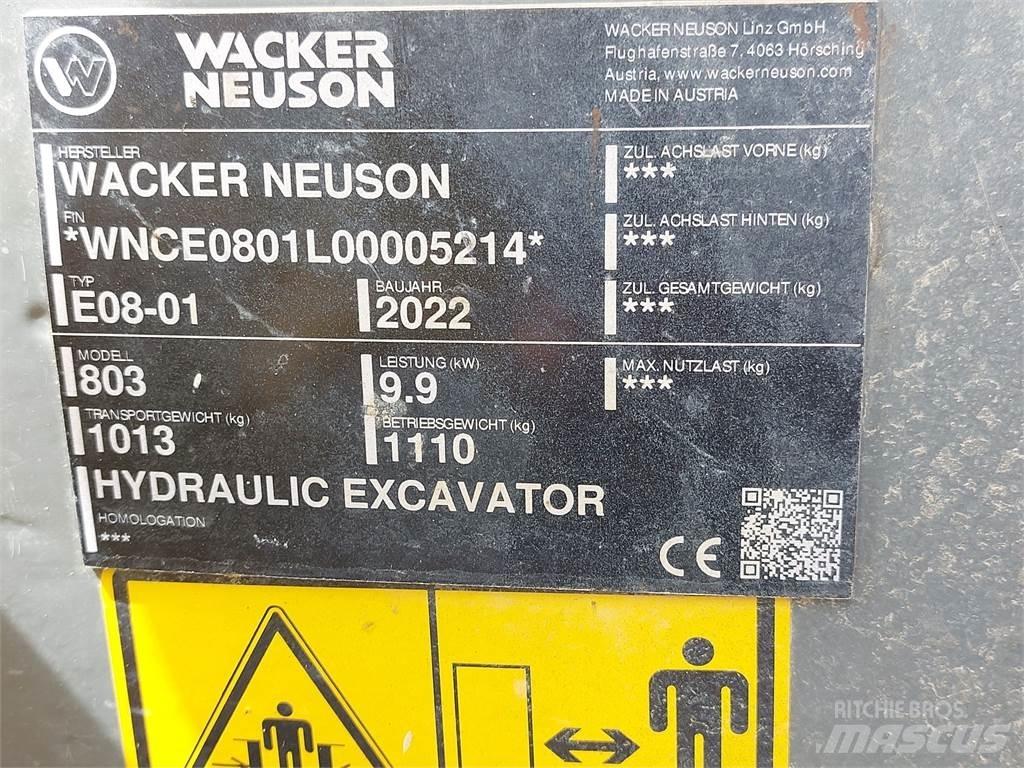 Wacker Neuson 803 Lánctalpas kotrók
