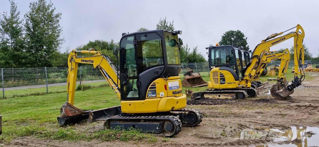 Komatsu PC 30 MR-5 Mini kotrók < 7t