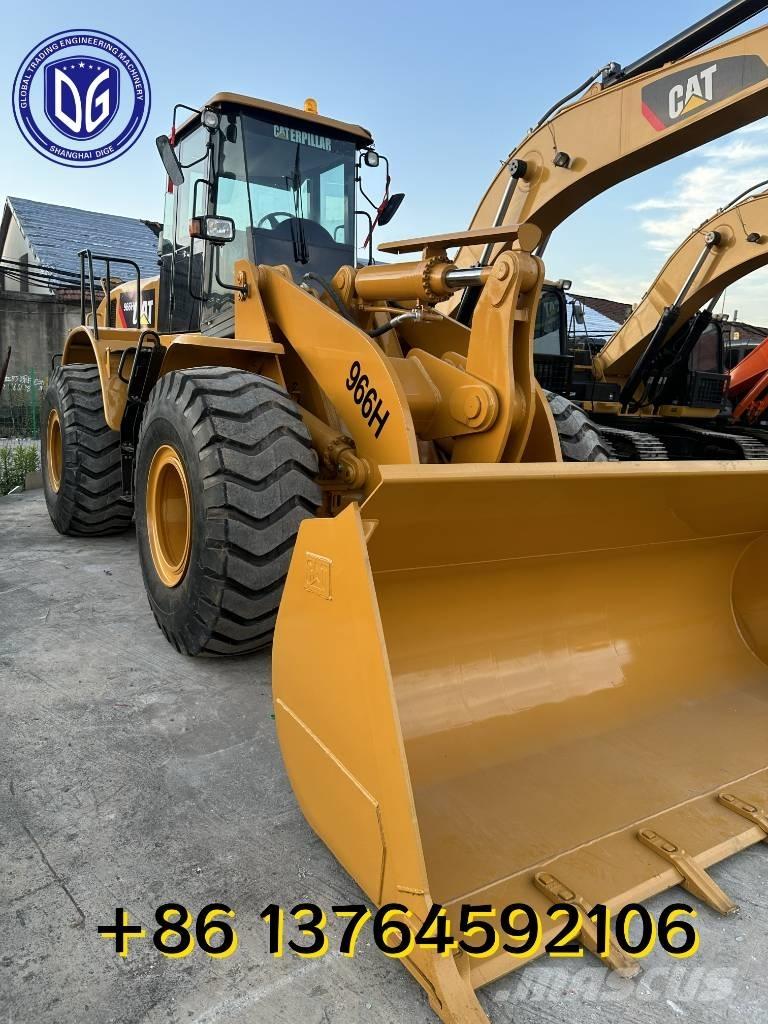 CAT 966 H Gumikerekes homlokrakodók