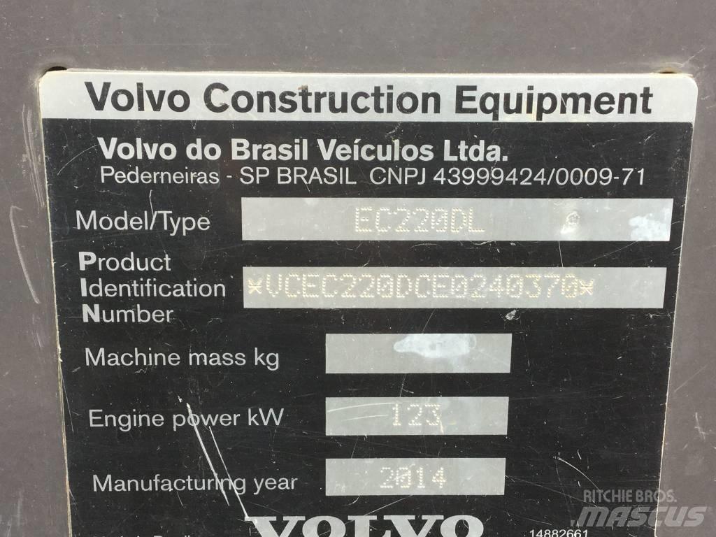 Volvo EC220DL Lánctalpas kotrók