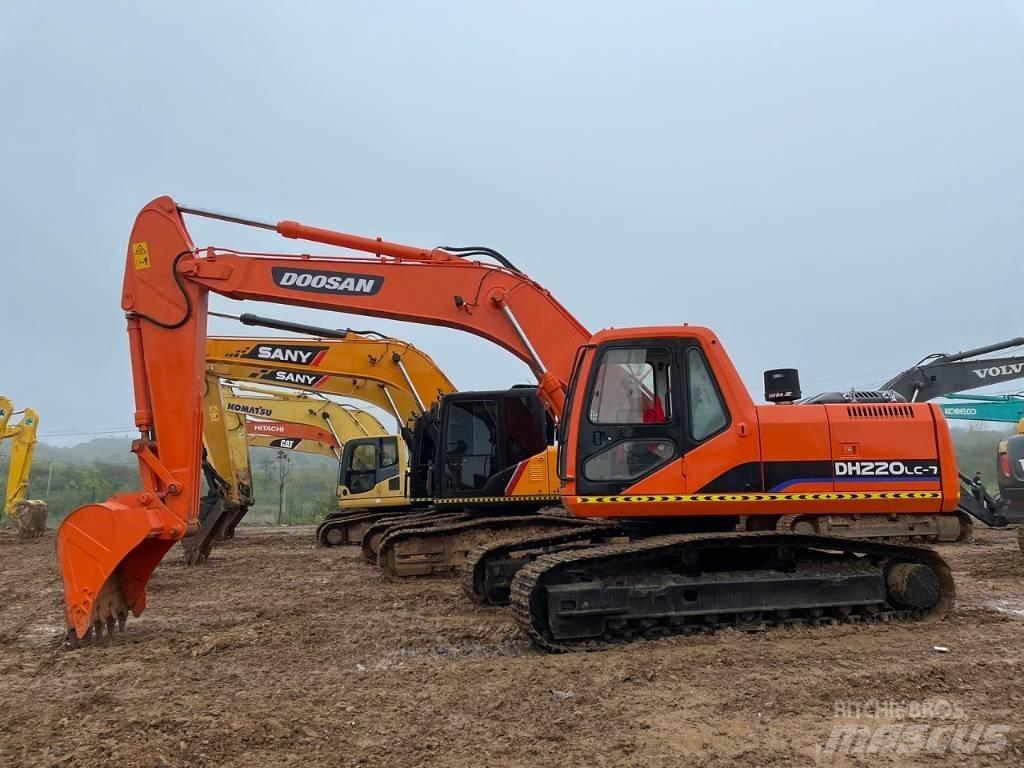 Doosan DH 220 Lánctalpas kotrók