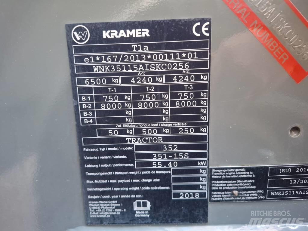 Kramer 8085 Gumikerekes homlokrakodók