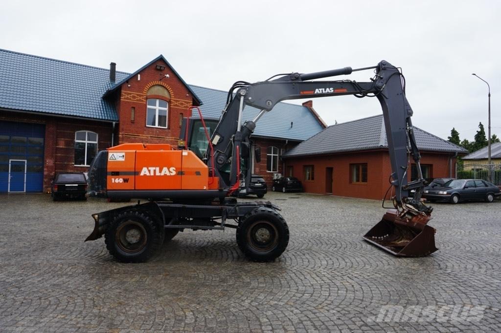 Atlas 160 W Gumikerekes kotrók