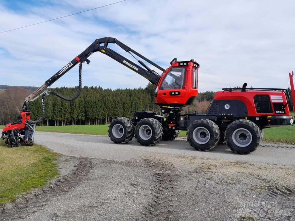Komatsu 931xc Betakarítók