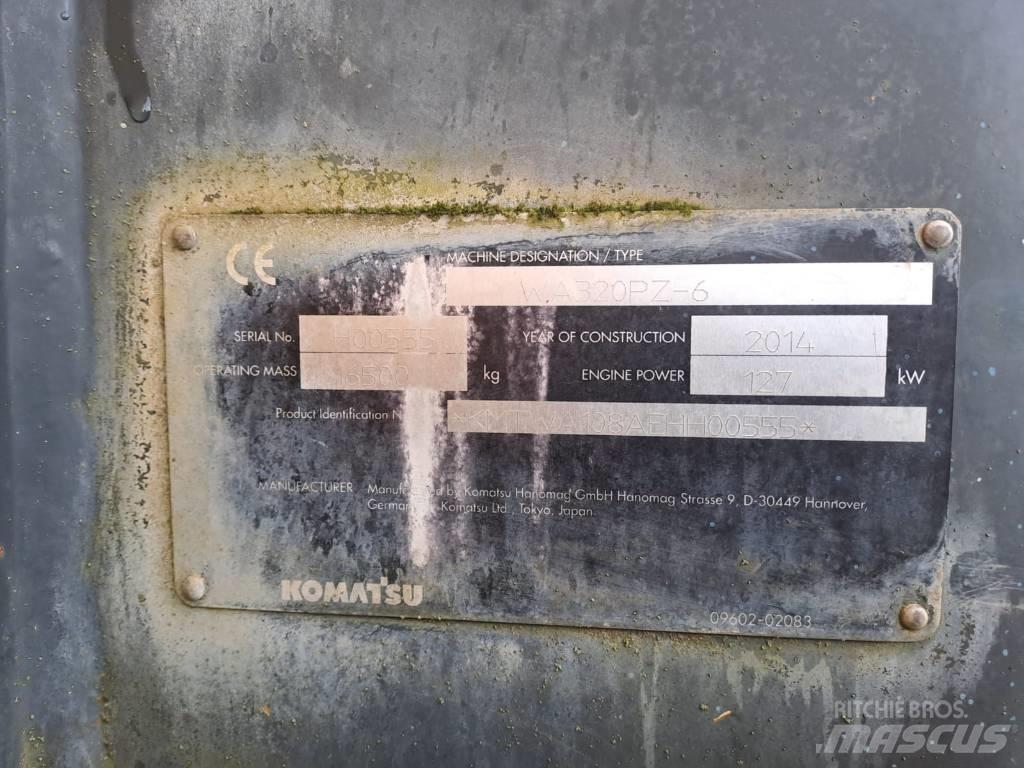 Komatsu WA 320 PZ-6 Gumikerekes homlokrakodók