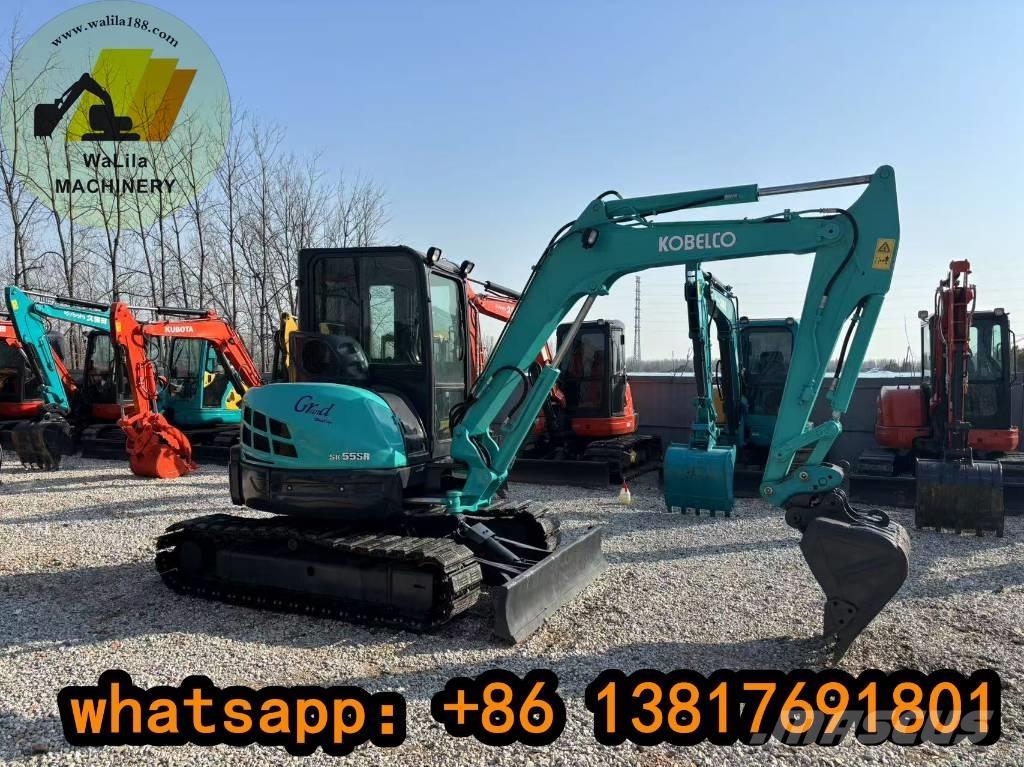 Kobelco SK 55 SR Mini kotrók < 7t