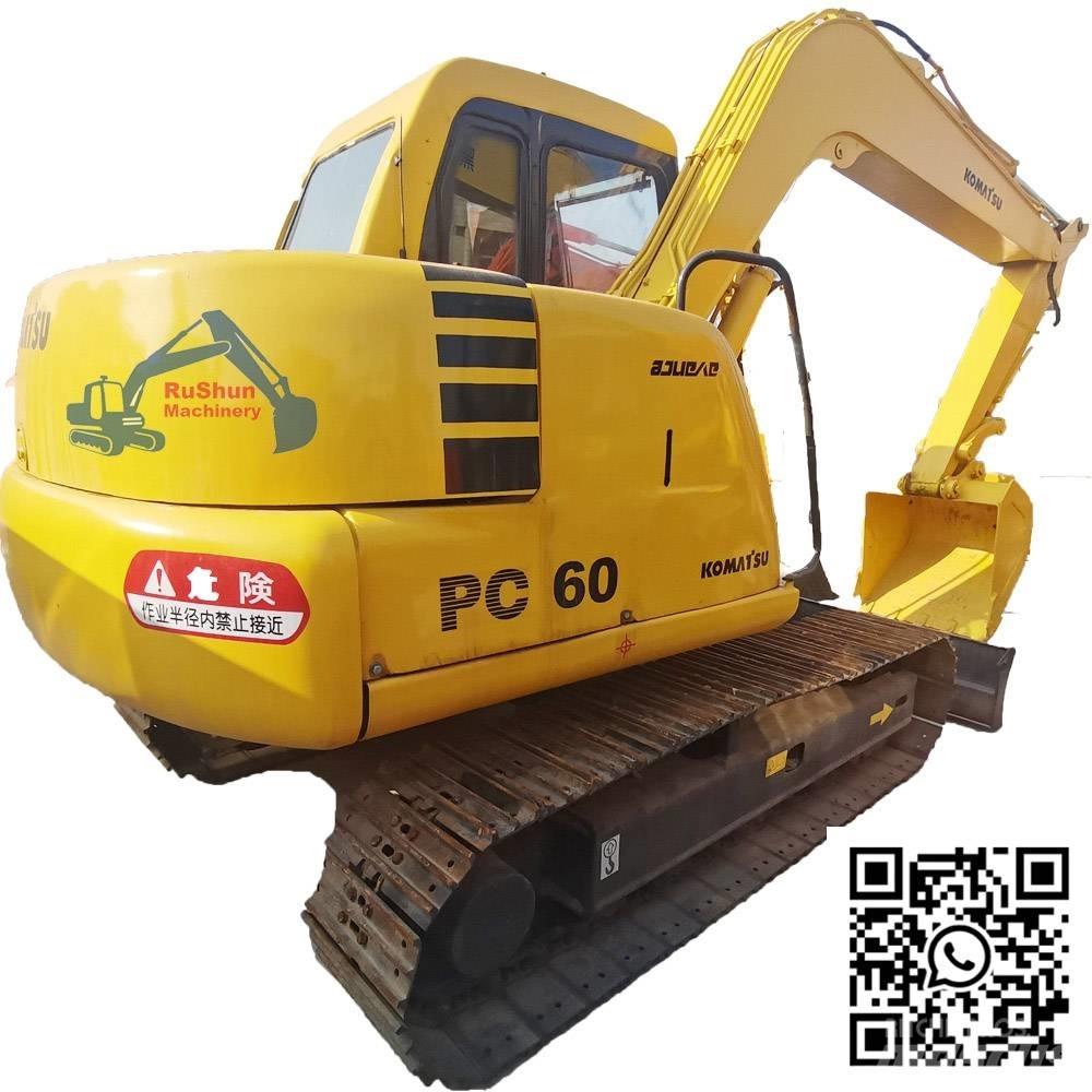 Komatsu PC60 Mini kotrók < 7t