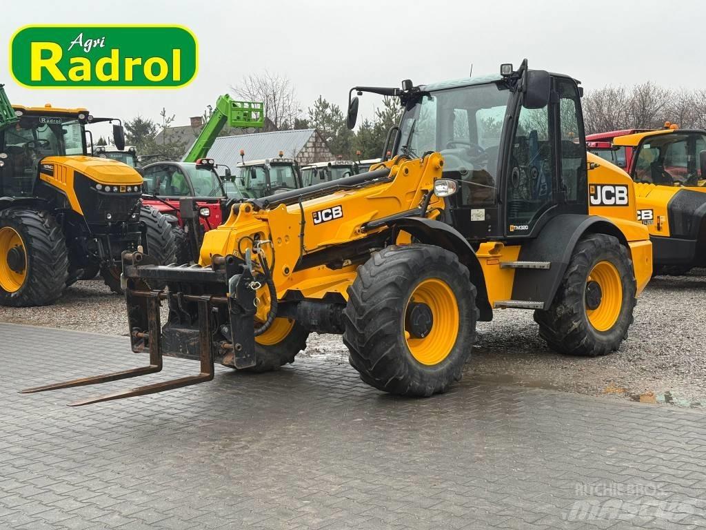 JCB TM 320 Teleszkópos mezőgazdasági rakodók
