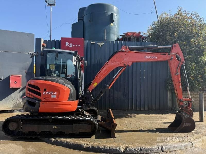 Kubota U 55-4 Mini kotrók < 7t