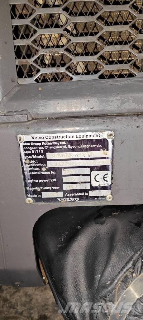 Volvo ECR 88 pro Közepes (midi) kotrók 7 t - 12 t