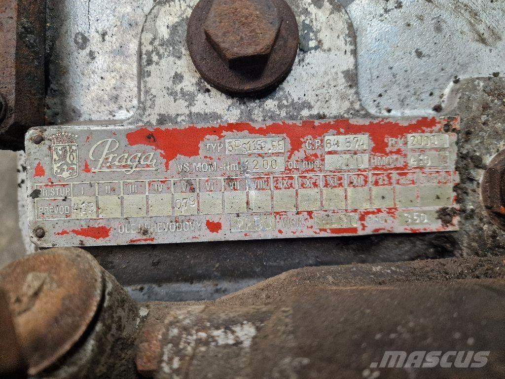 Praga 5PS115R.55 Hajtóművek
