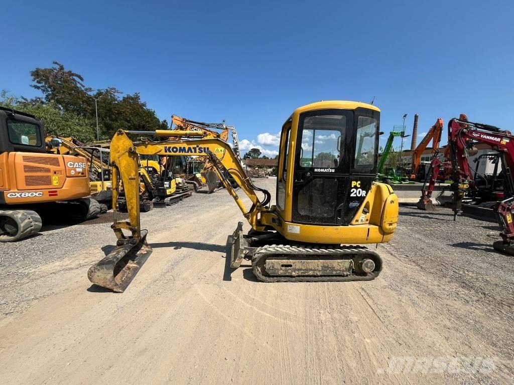 Komatsu PC 20 R-8 Mini kotrók < 7t