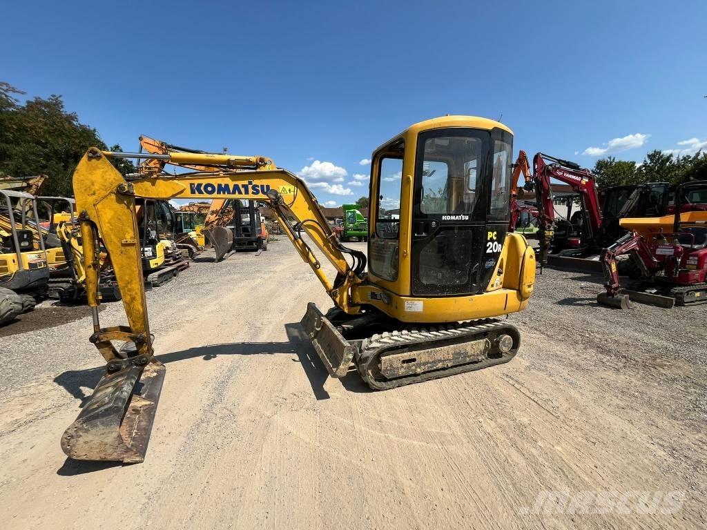 Komatsu PC 20 R-8 Mini kotrók < 7t