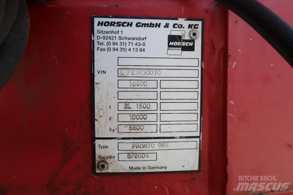 Horsch Pronto 9 RX Precíziós vetőgépek