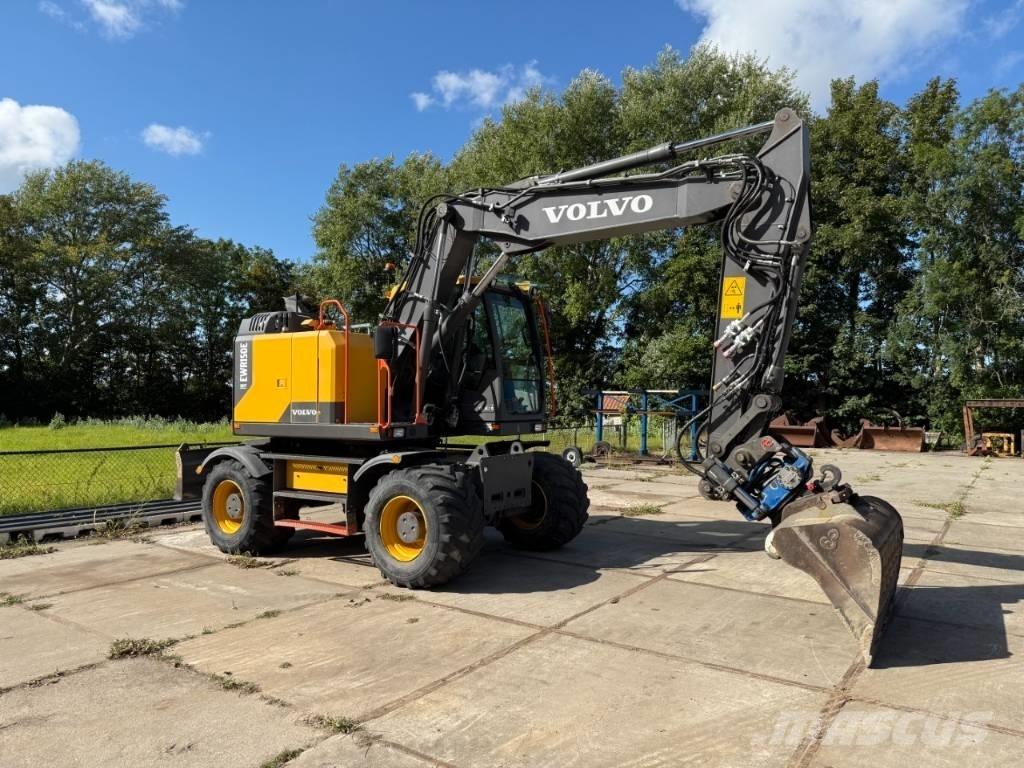 Volvo EWR 150 E Gumikerekes kotrók