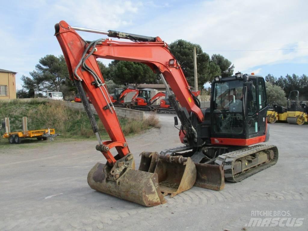 Kubota KX 080-4 Közepes (midi) kotrók 7 t - 12 t