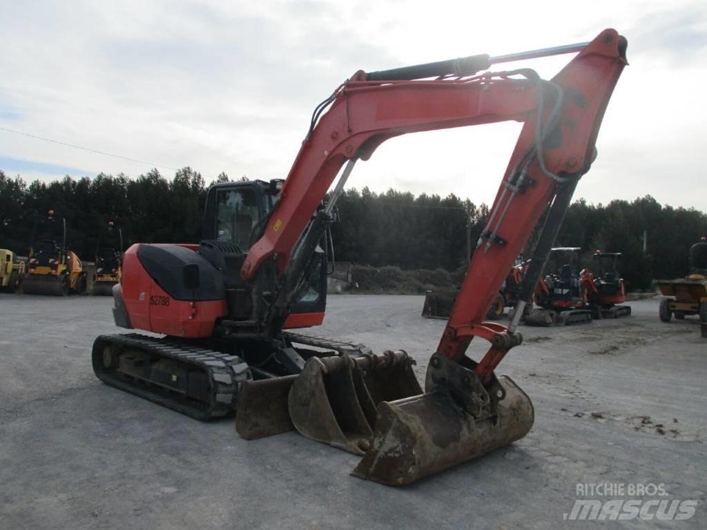 Kubota KX 080-4 Közepes (midi) kotrók 7 t - 12 t