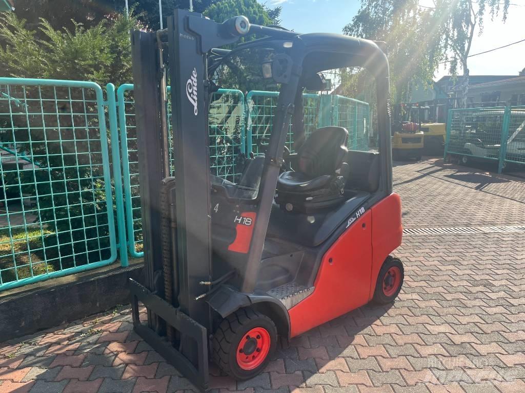 Linde H18T-01 V-3163 Gázüzemű targoncák
