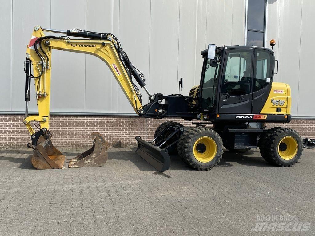 Yanmar B95W Gumikerekes kotrók