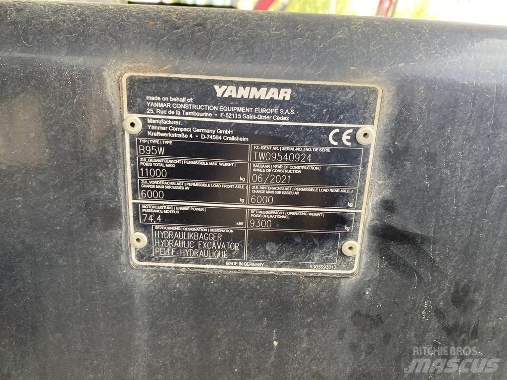 Yanmar B95W Gumikerekes kotrók