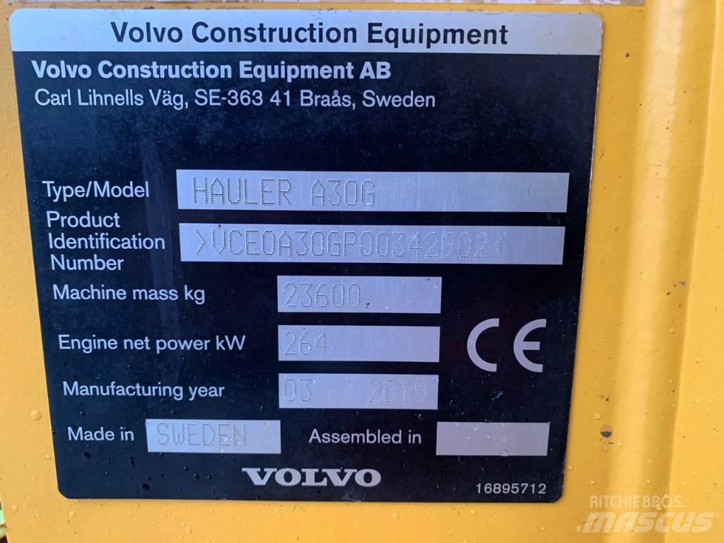 Volvo A 30 G Csuklósdömperek