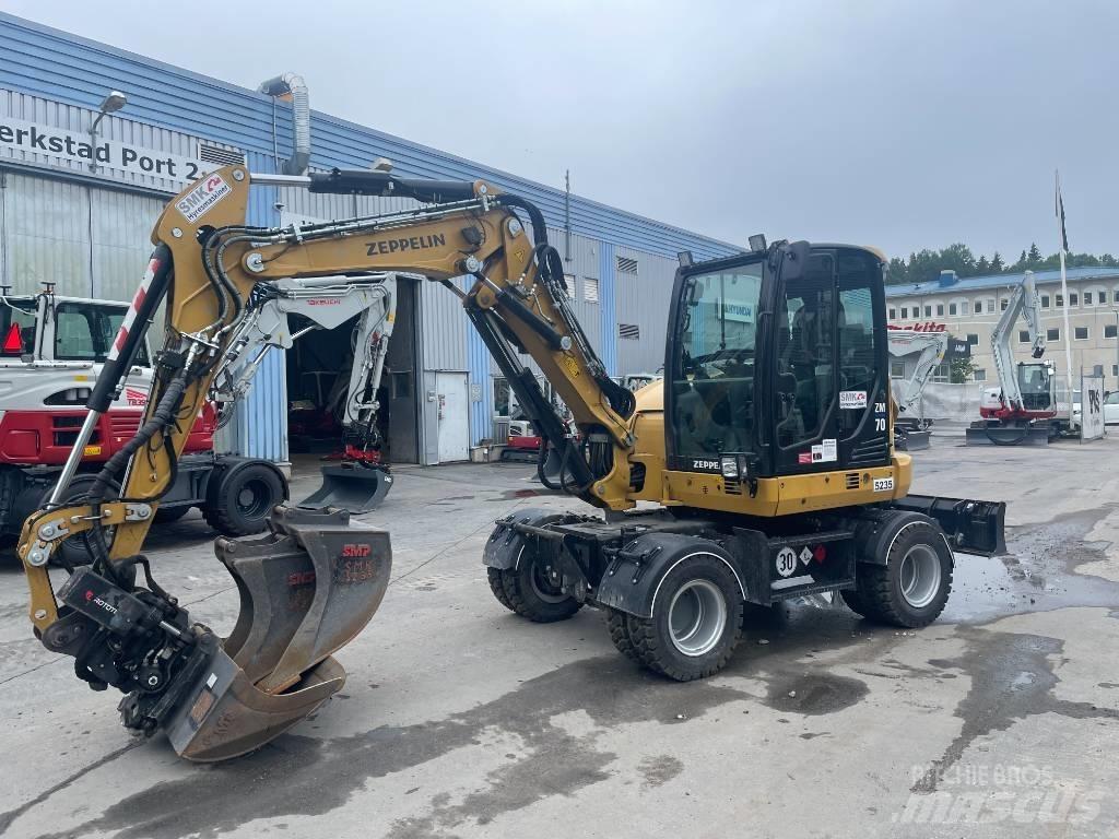 Wacker Neuson EW 65 Gumikerekes kotrók