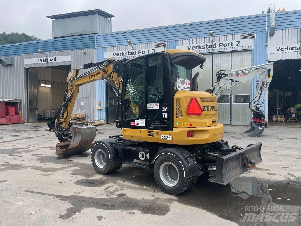 Wacker Neuson EW 65 Gumikerekes kotrók