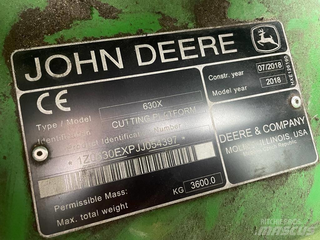 John Deere 630x Kombájn tartozékok
