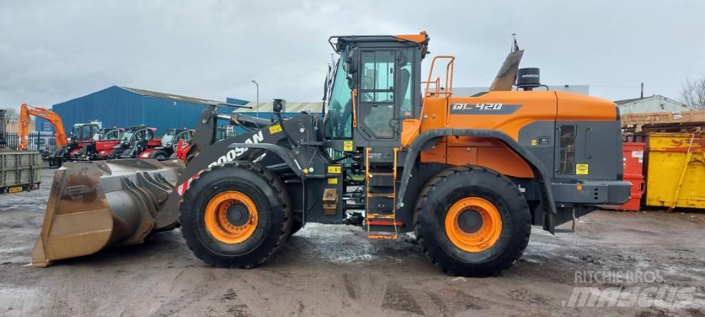 Doosan DL420-7 Gumikerekes homlokrakodók
