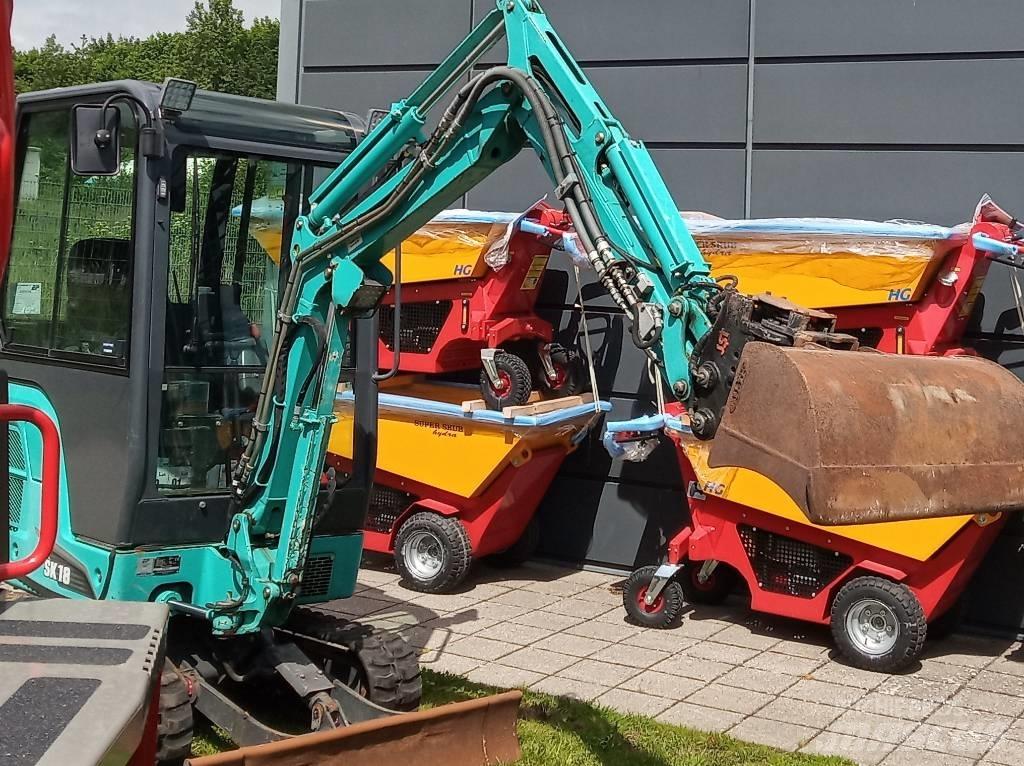 Kobelco SK 18 Mini kotrók < 7t
