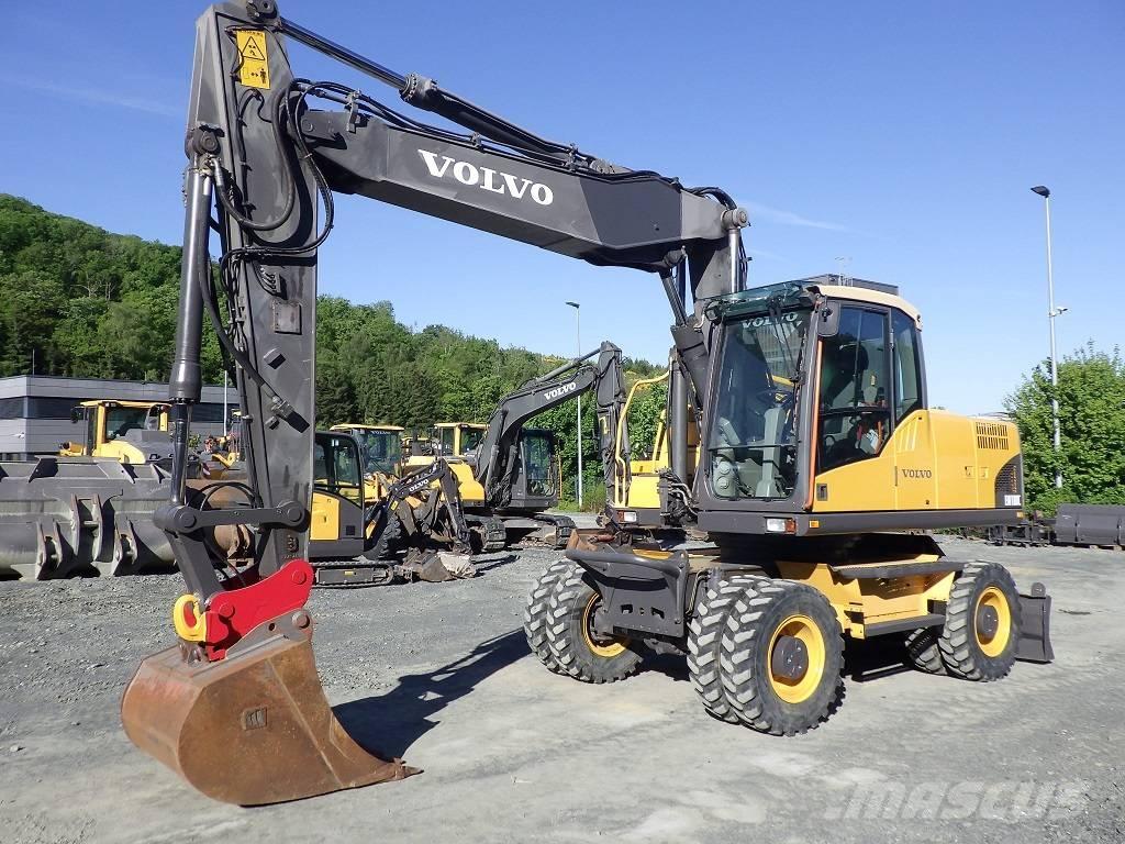 Volvo EW 180 C Gumikerekes kotrók