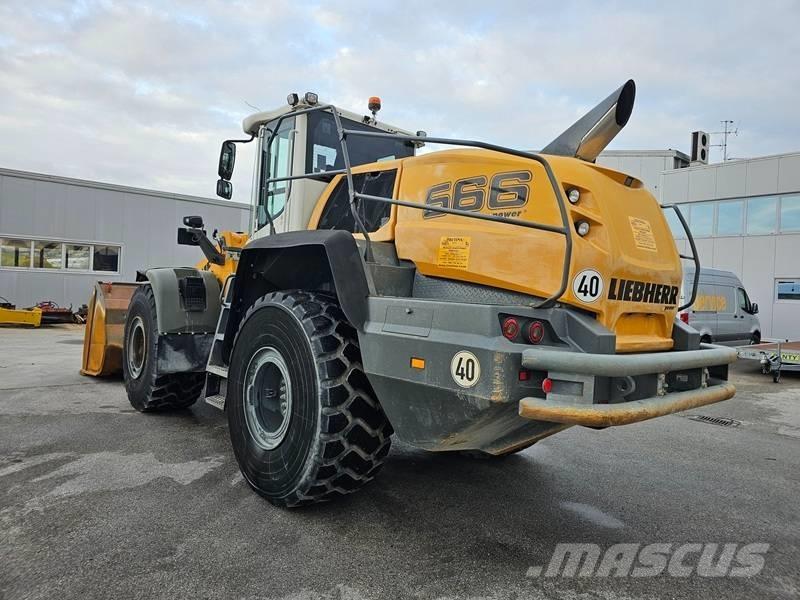 Liebherr L 566 Gumikerekes homlokrakodók