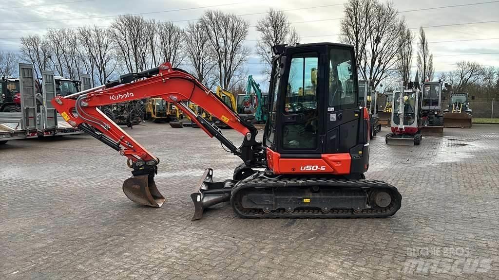 Kubota U50-5 Mini kotrók < 7t