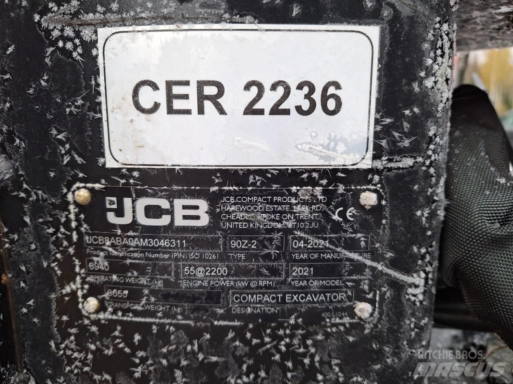 JCB 90 Z-2 Közepes (midi) kotrók 7 t - 12 t