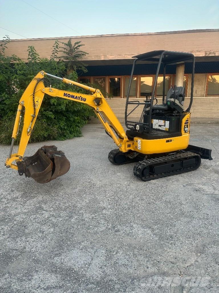 Komatsu PC16R-HS Lánctalpas kotrók