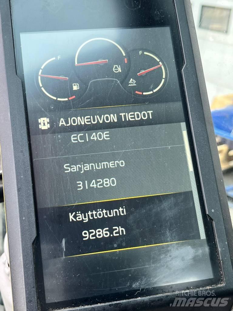 Volvo EC 140 ELM Lánctalpas kotrók