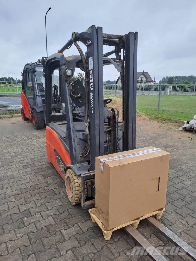 Linde E 16 Elektromos targoncák