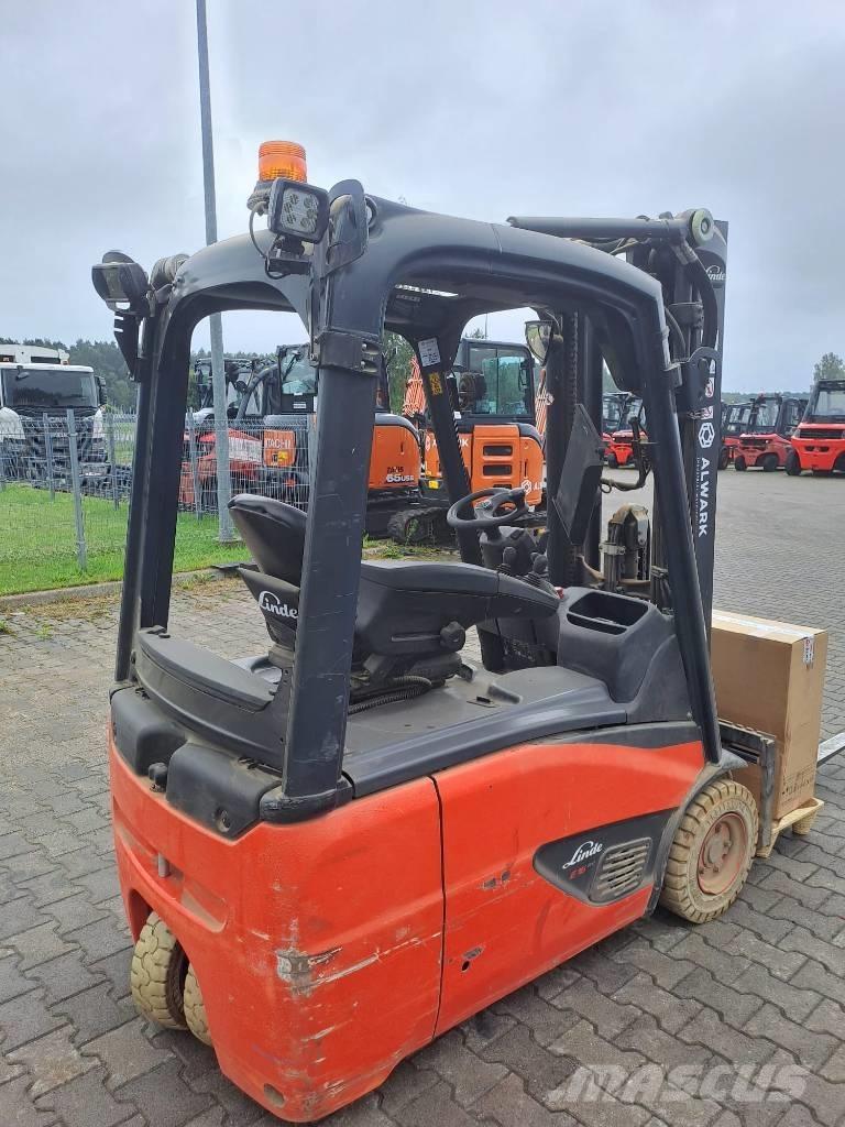 Linde E 16 Elektromos targoncák