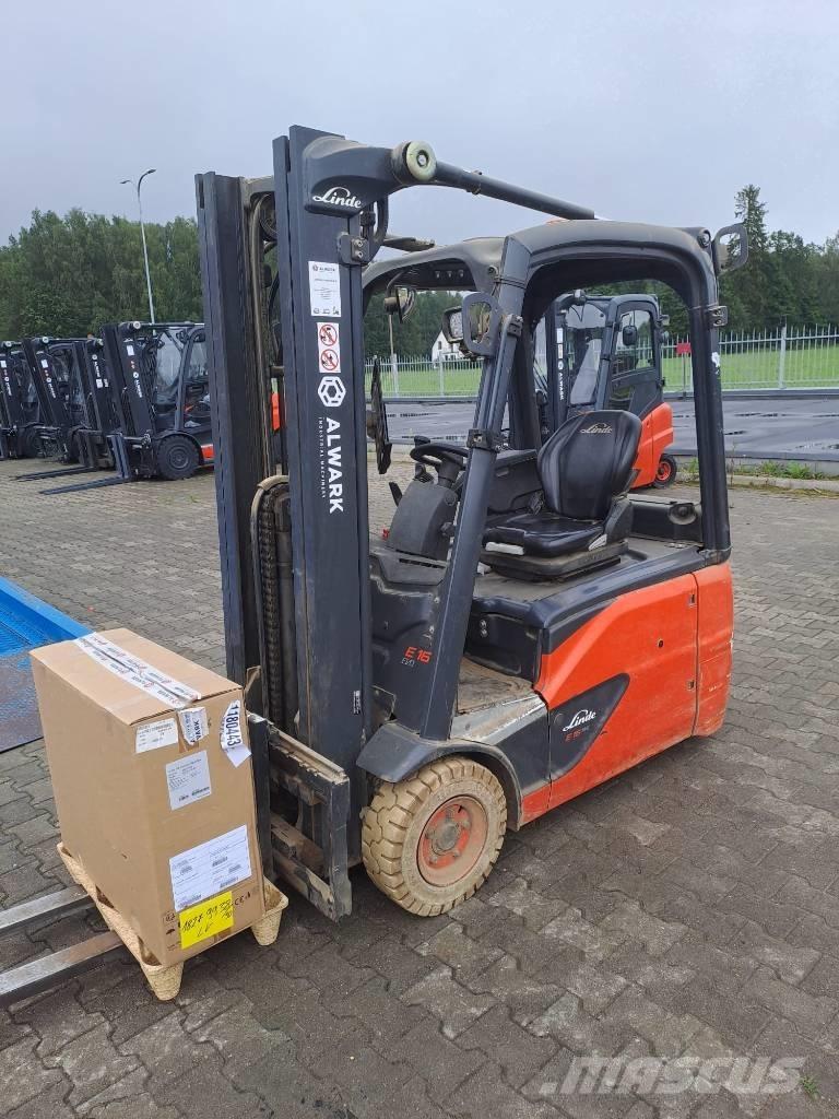 Linde E 16 Elektromos targoncák