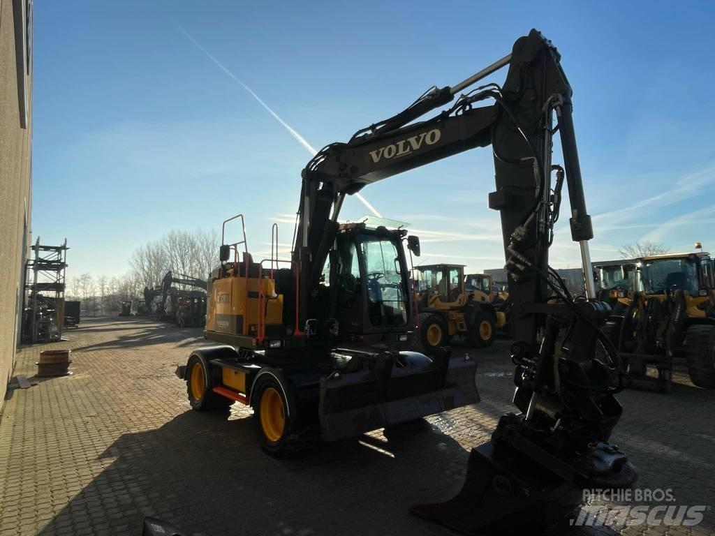 Volvo EWR130E Gumikerekes kotrók