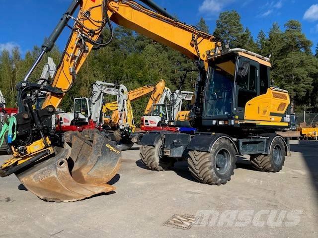 Hyundai HW 180 Gumikerekes kotrók
