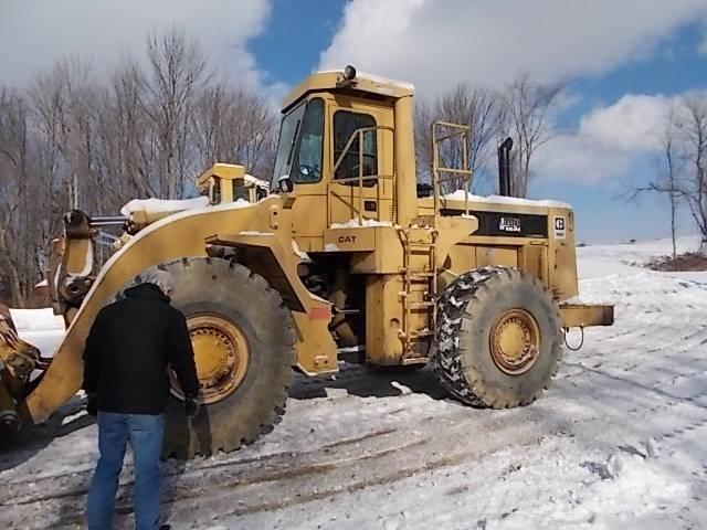 CAT 980C Gumikerekes homlokrakodók