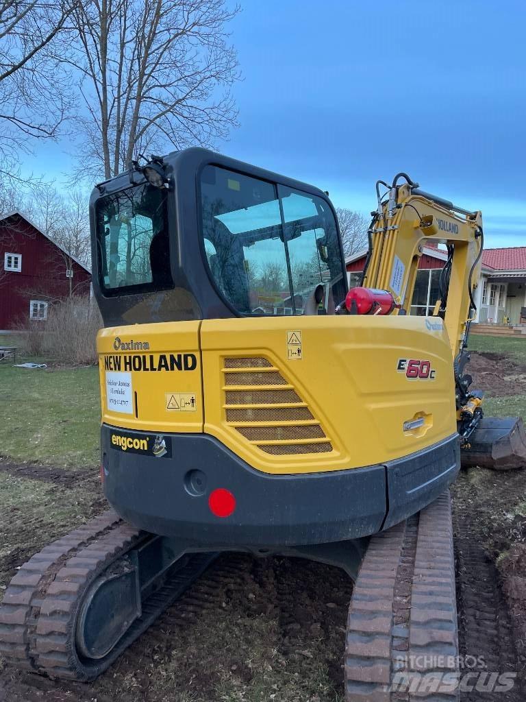 New Holland E60C Mini kotrók < 7t